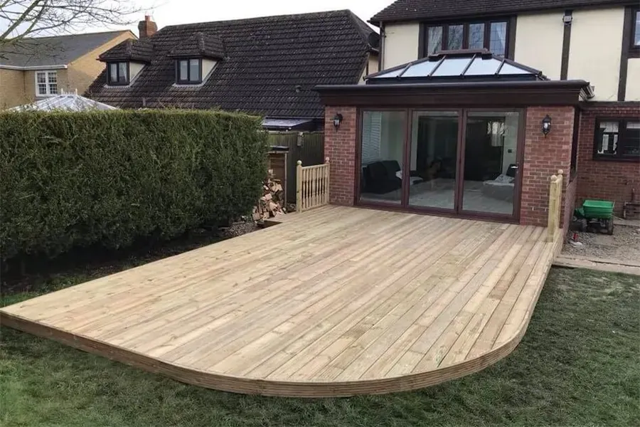 Deck Extensions & Re-Decking Deck Extensions & Re-Decking: outdoor deck or construction detail