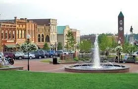 View of Spartanburg, South Carolina